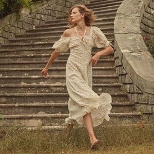 NWT Doen London Dress Nutmilk size large